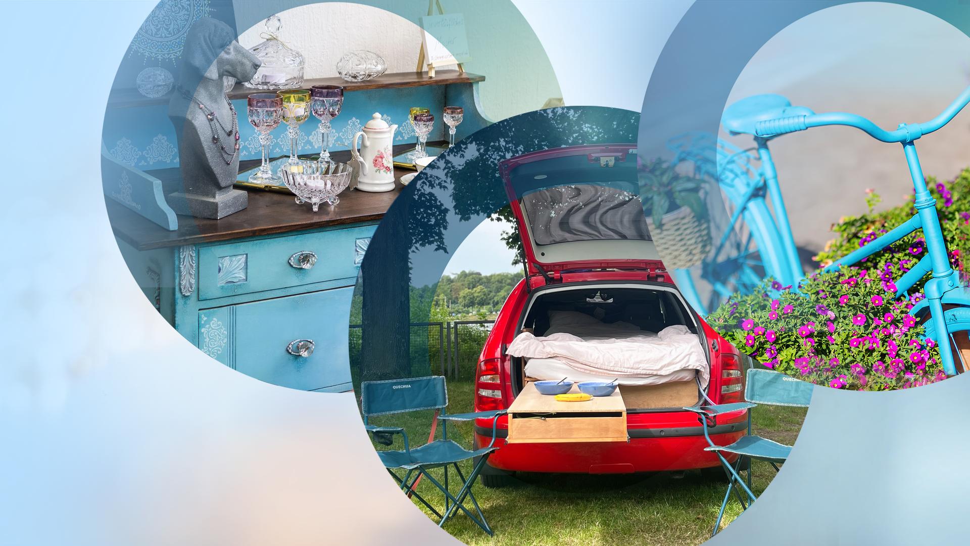 Die Upcycling-Challenge: Fahrräder, Möbel und Mini-Camper