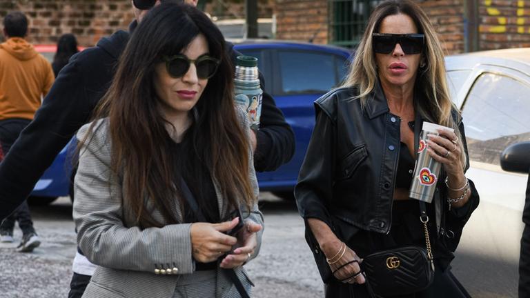 Tochter von Diego Maradona beim Prozess