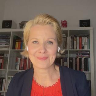 Berlin-Korrespondentin Nicole Diekmann im Gespräch mit ZDFheute live.