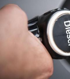 Ein Dieselzapfhahn, aufgenommen am 31.07.2017 Baden-Württemberg