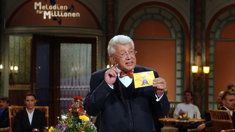 Dieter Thomas Heck moderiert "Melodien für Millionen" 2003