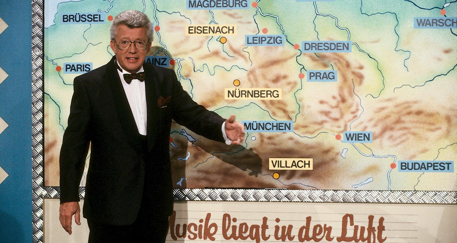 Archiv: Dieter Thomas Heck moderiert "Musik liegt in der lLuft" 1991 