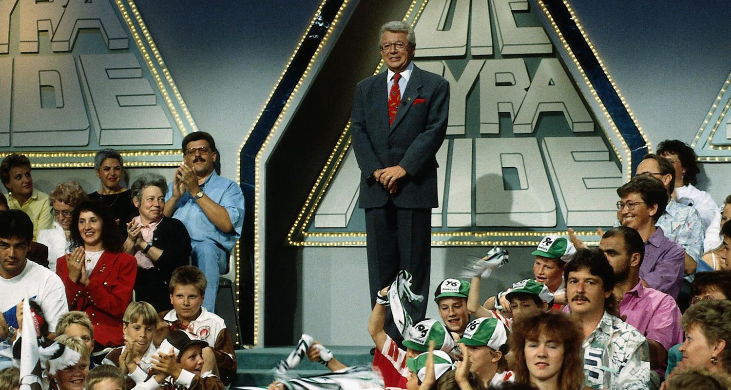 Archiv: Dieter Thomas Heck bei der "Pyramide" 1994