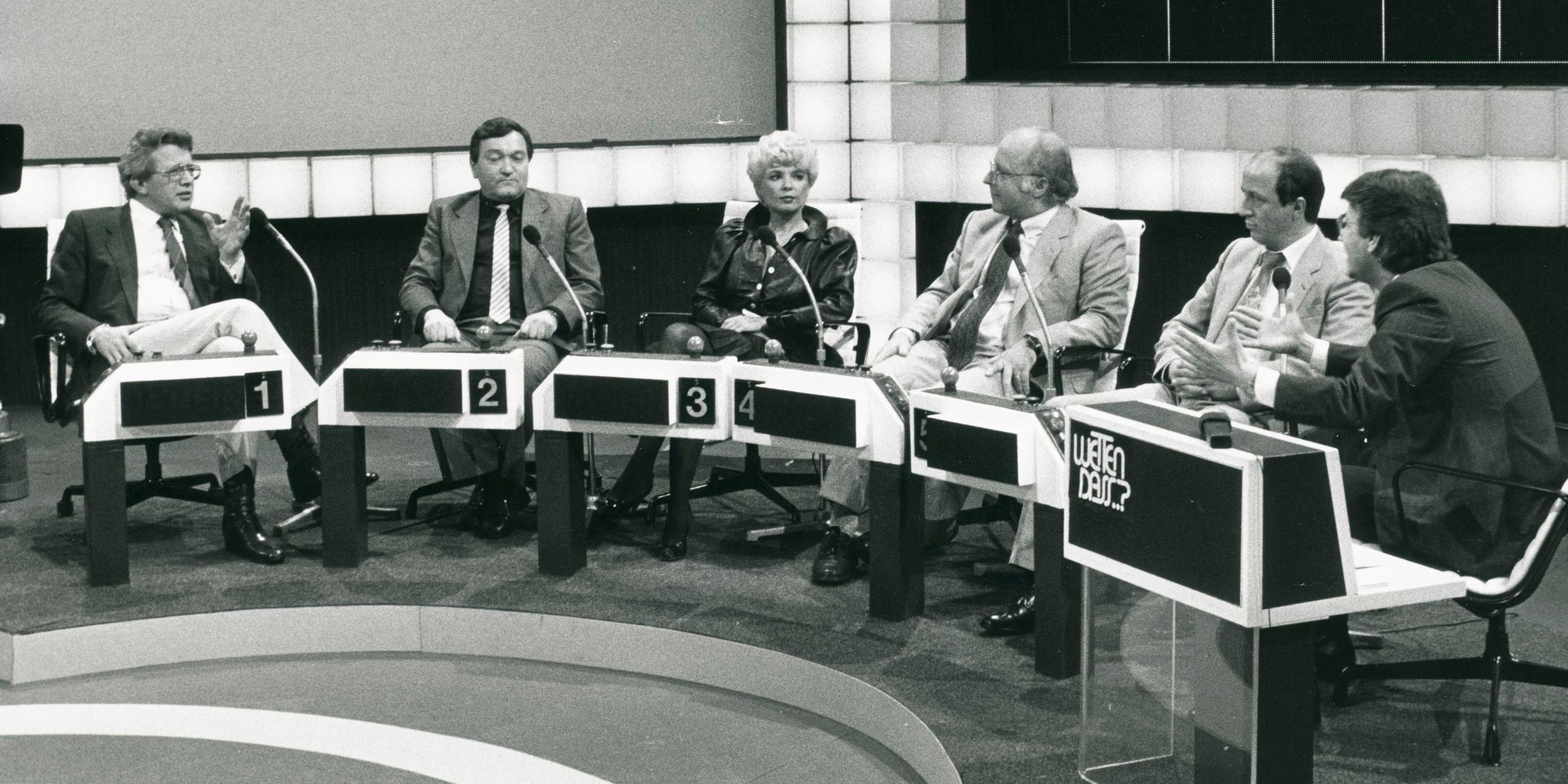 Archiv: Dieter Thomas Heck Bei der Show "Wetten dass...?" - 1983 