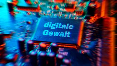 Deepfake und digitale Gewalt - Fotomontage