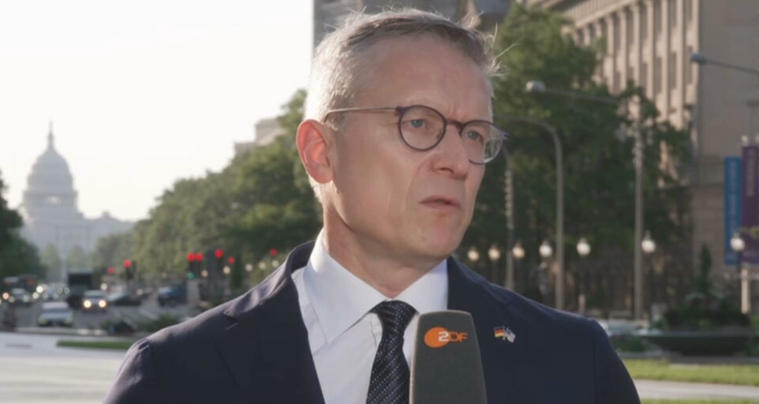 Digitalminister Karsten Wildberger in Washington.