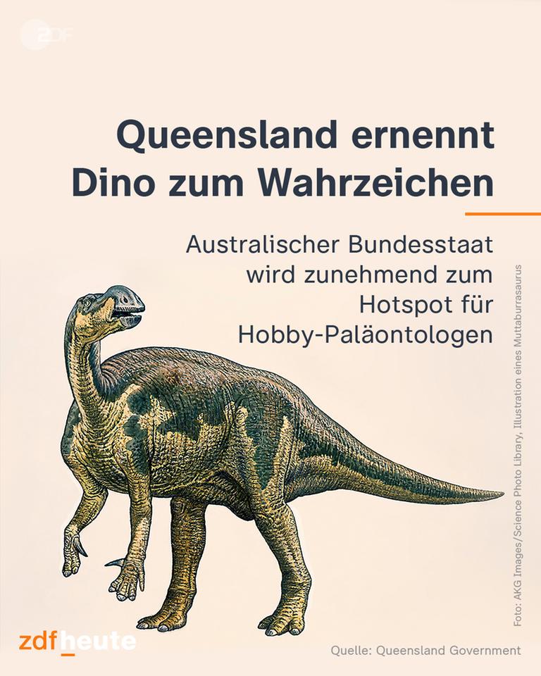 Queensland ernennt Dino zum Wahrzeichen