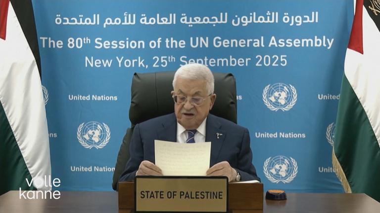 Abbas zugeschaltet zur UN-Versammlung