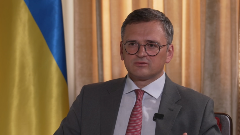 Dmytro Kuleba der ukrainische Außenminister.