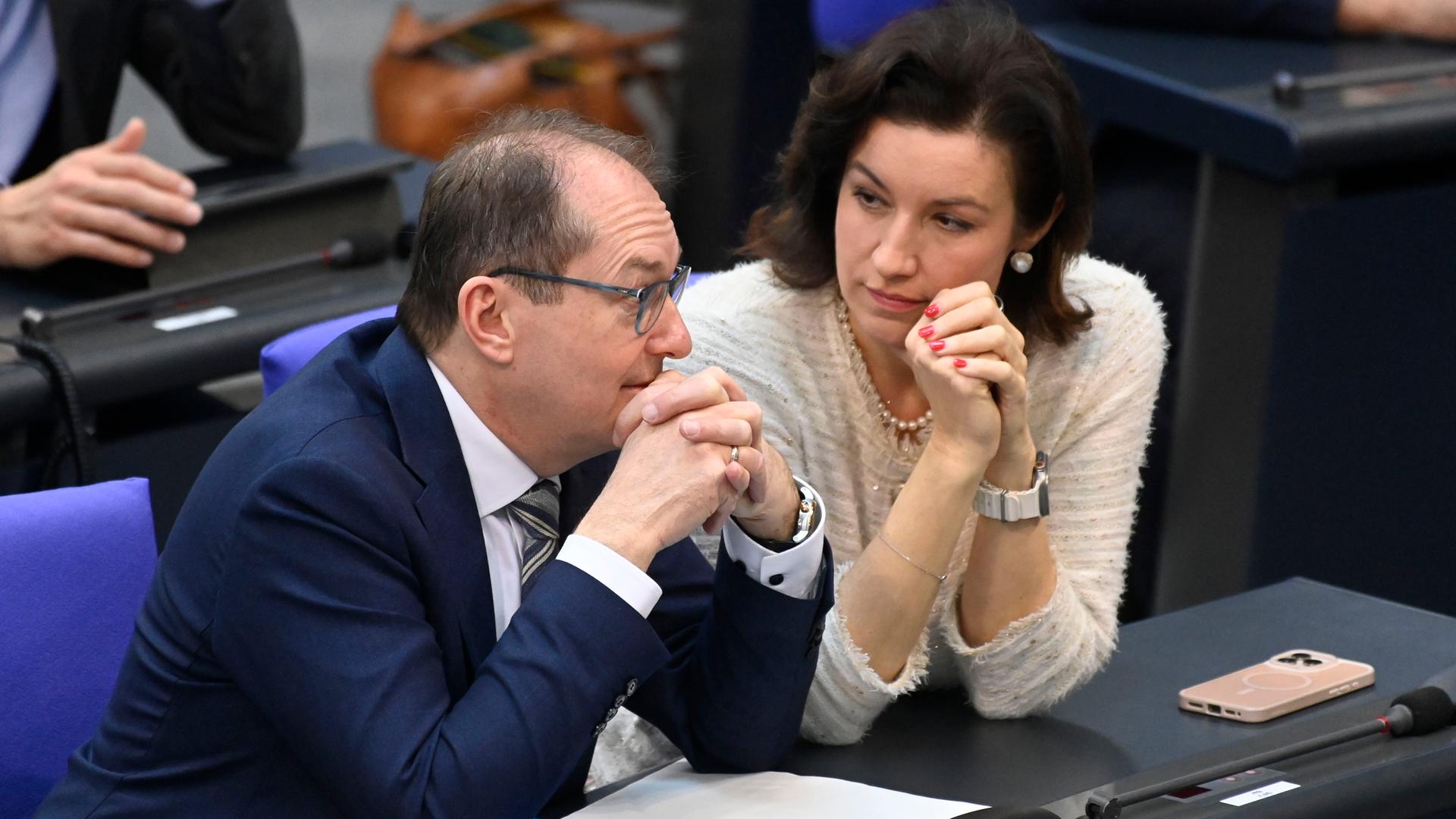 Alexander Dobrindt und Dorothee Bär