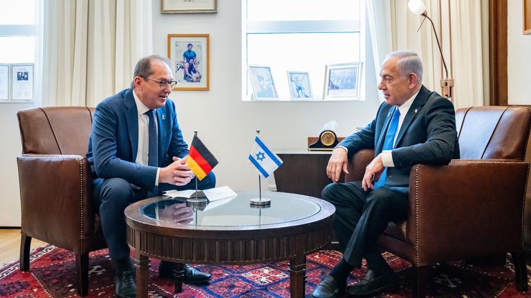 Alexander Dobrindt und Benjamin Netanjahu