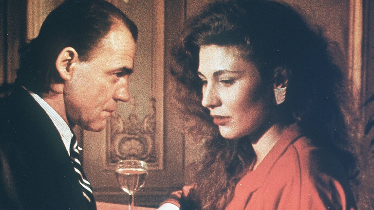 Solveig Dommartin und Bruno Ganz