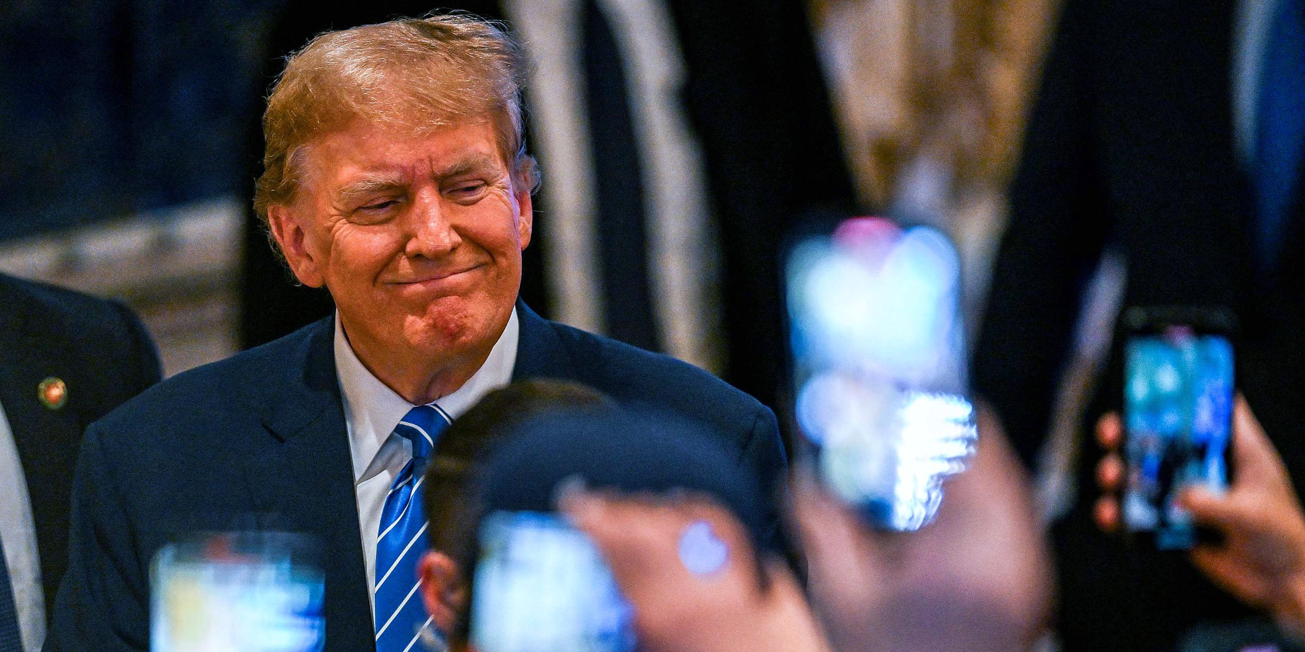 Donald Trump, aufgenommen am 06.03.2024 in Palm Beach (USA)