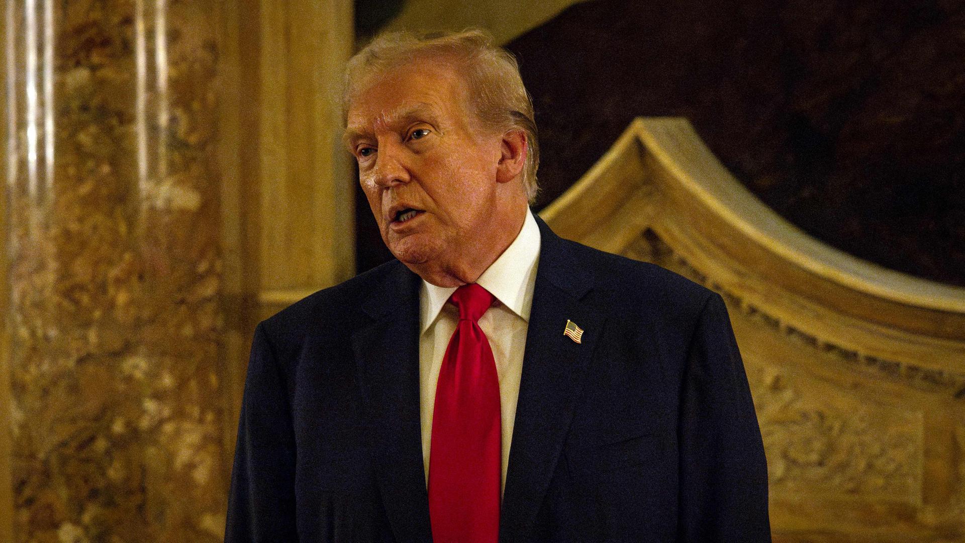 Donald Trump am 05.06.2024 in Florida.