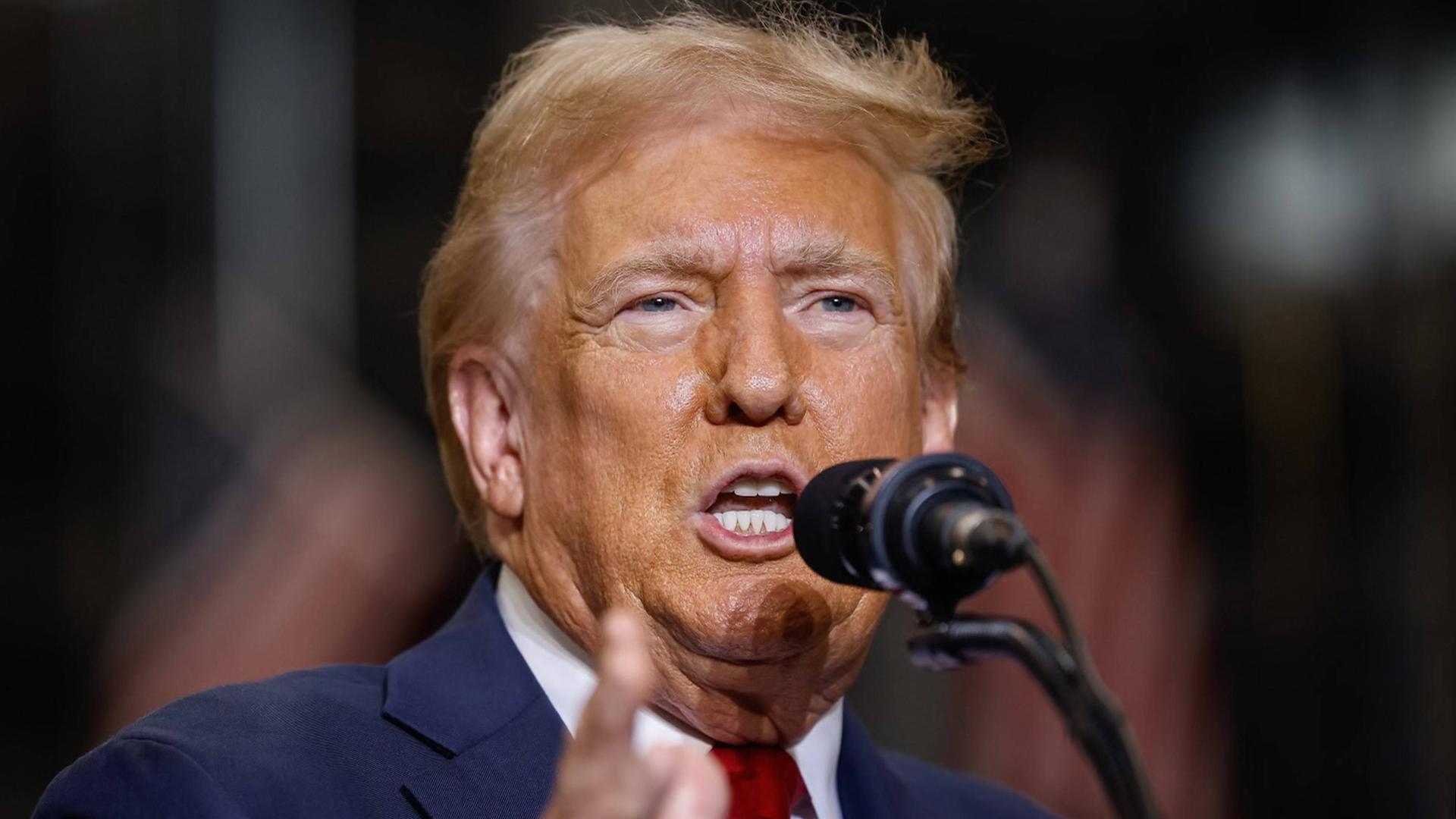 Donald Trump am 25.09.2024 in Mint Hill, North Carolina (USA)