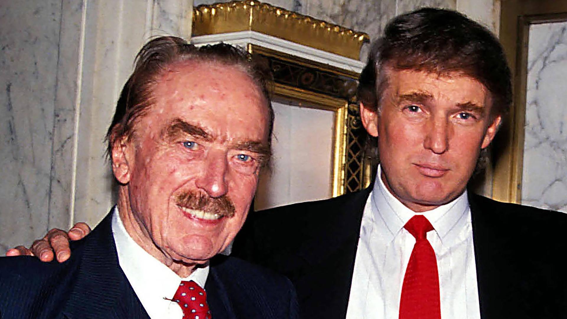 Donald Trump mit Fred Trump