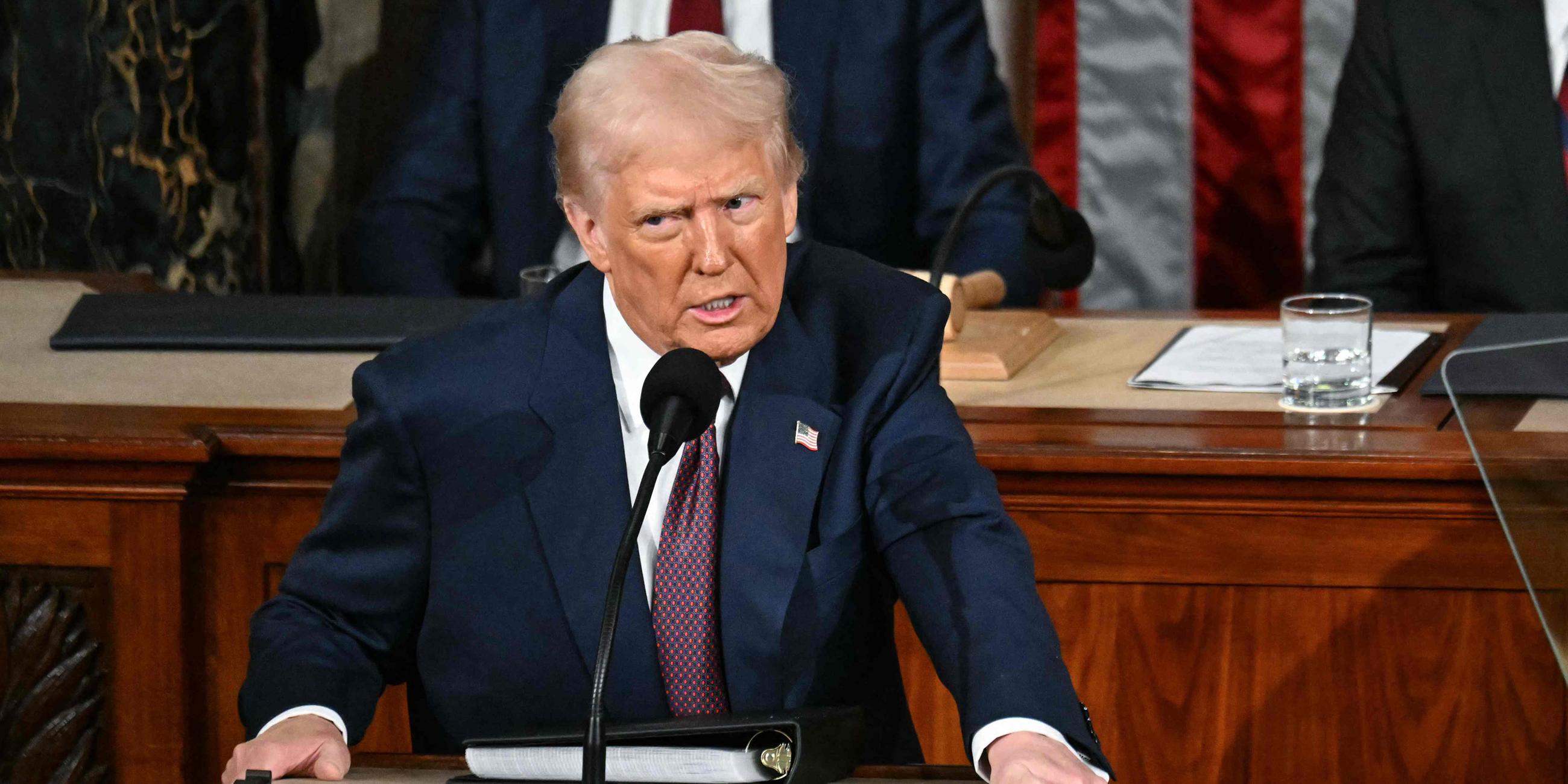 Donald Trump am 05.03.2025 in Washington (USA)