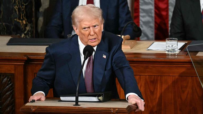 Donald Trump am 05.03.2025 in Washington (USA)