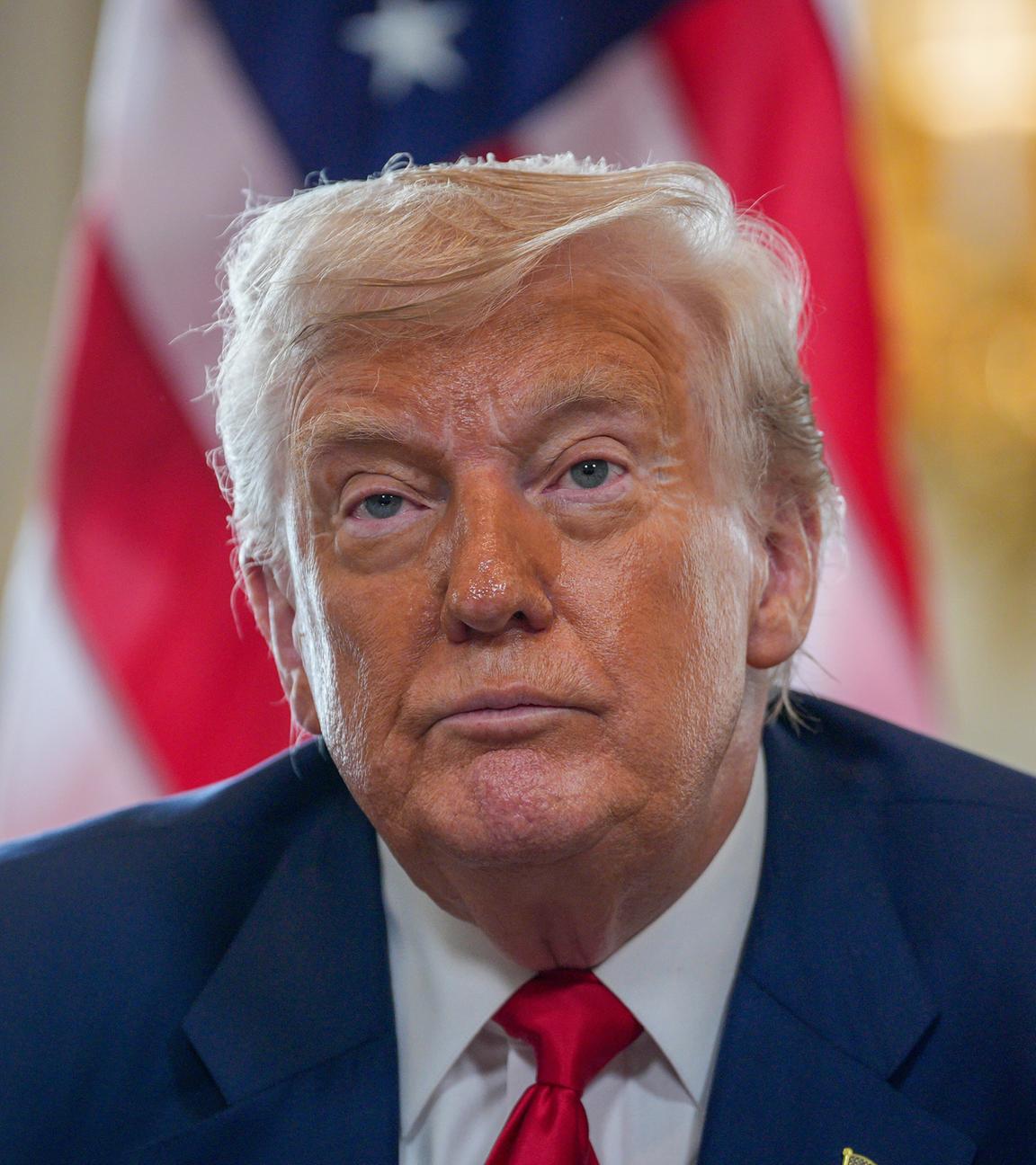  Donald Trump am 28.7.2025 in Schottland