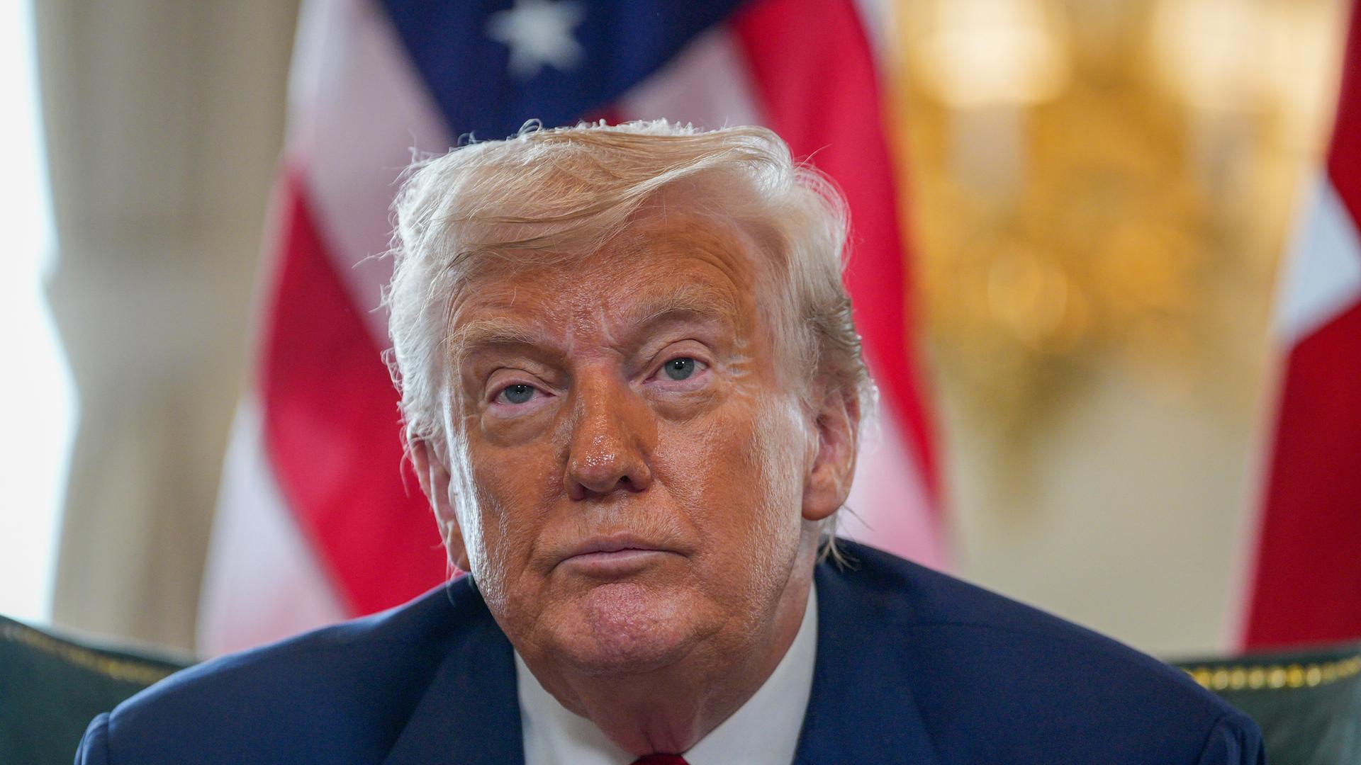  Donald Trump am 28.7.2025 in Schottland