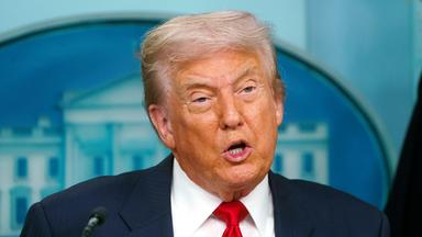 Donald Trump am 11.08.2025