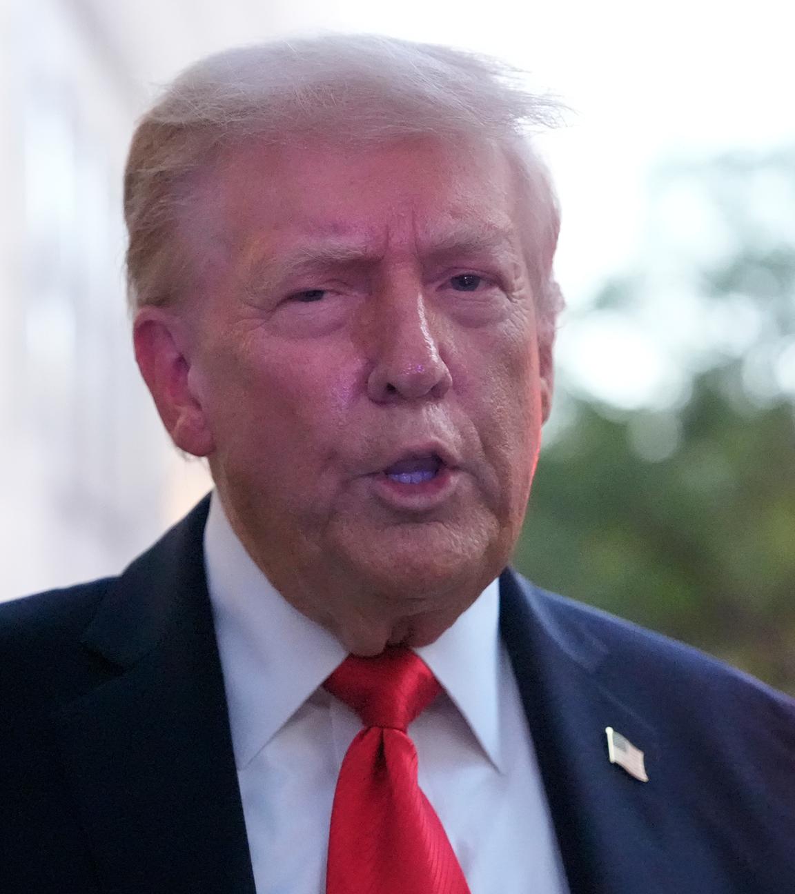 US-Präsident Donald Trump am 9.9.2025 in Washington