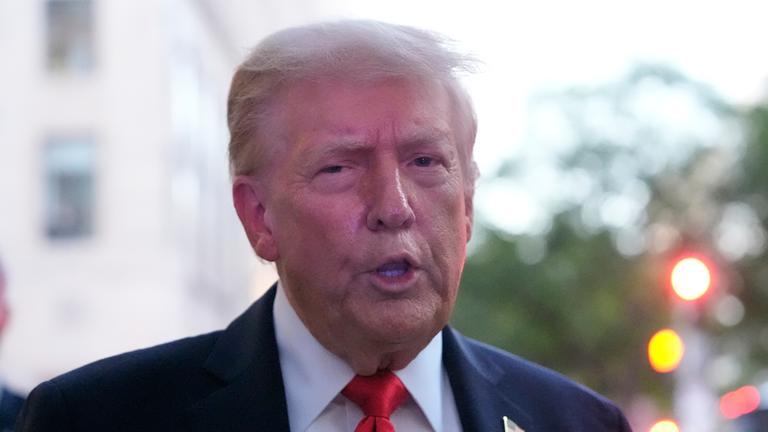 US-Präsident Donald Trump am 9.9.2025 in Washington