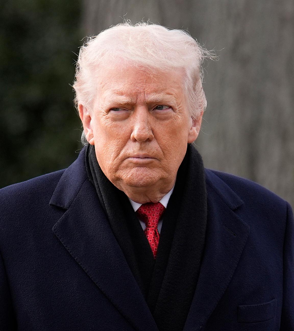 Donald Trump, aufgenommen am 16.01.2026 in Washington (USA)