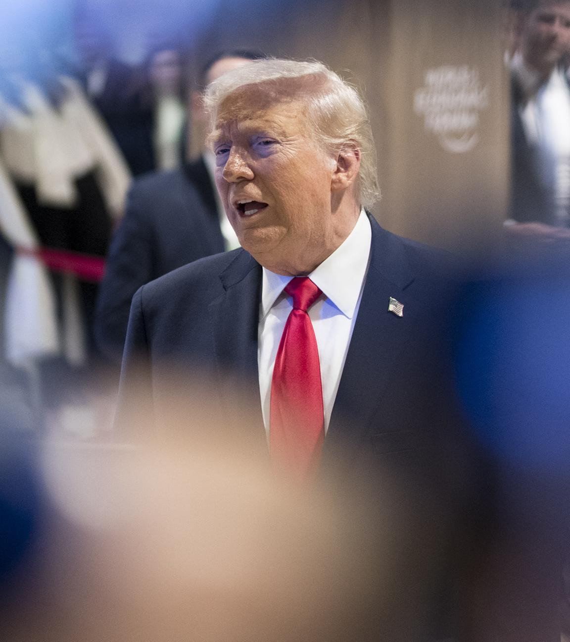Donald Trump in Davos