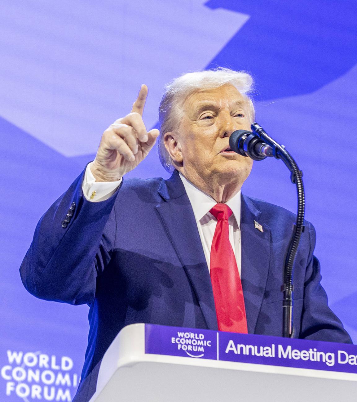 Donald Trump in Davos
