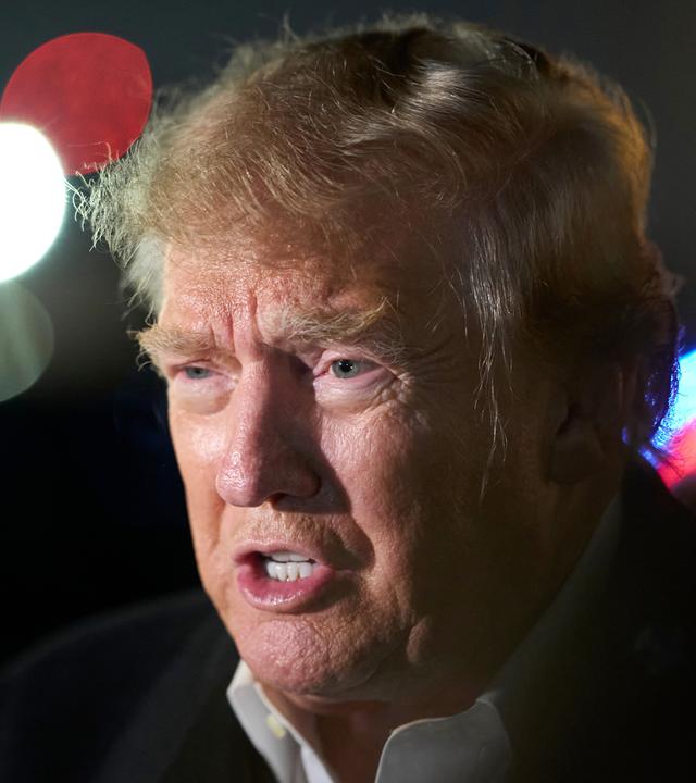 Donald Trump, aufgenommen am 28.10.2026