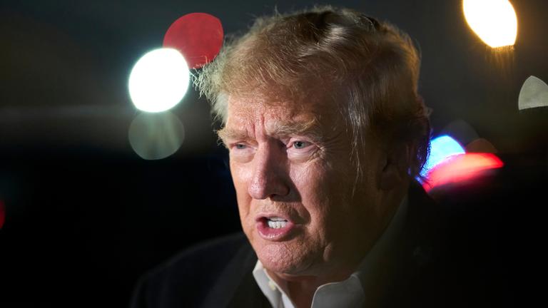 Donald Trump, aufgenommen am 28.10.2026