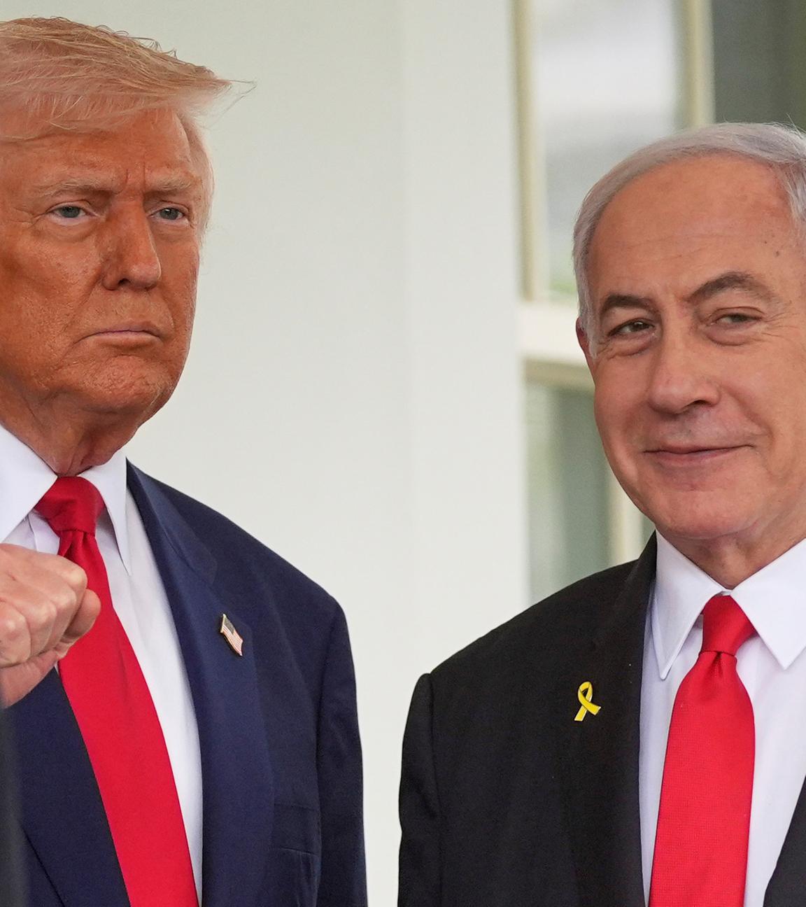 US-Präsident Donald Trump und Israels Ministerpräsident Netanjahu