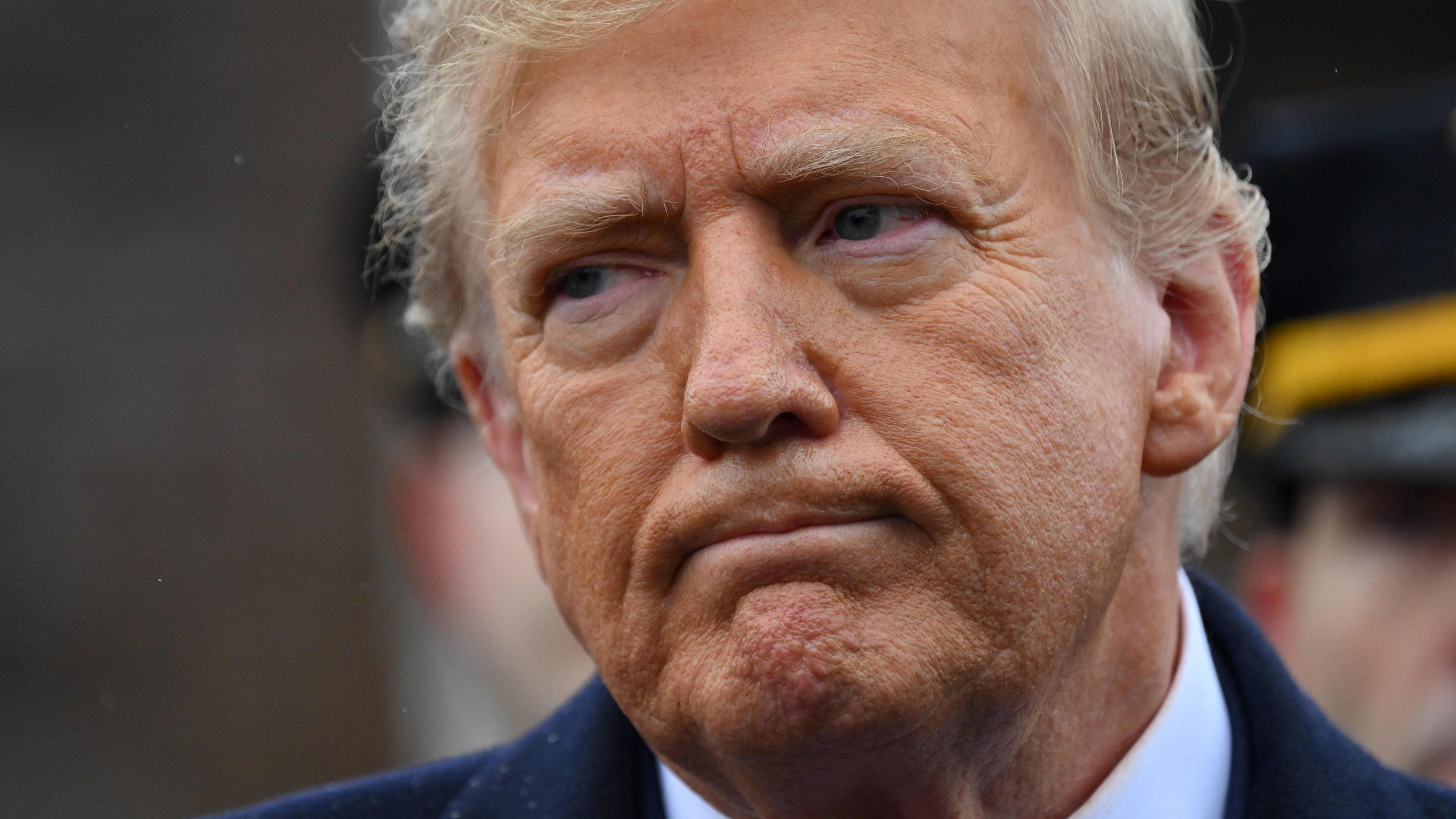 Ex-US-Präsident Donald Trump. 