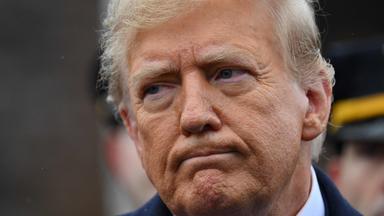 Ex-US-Präsident Donald Trump. 
