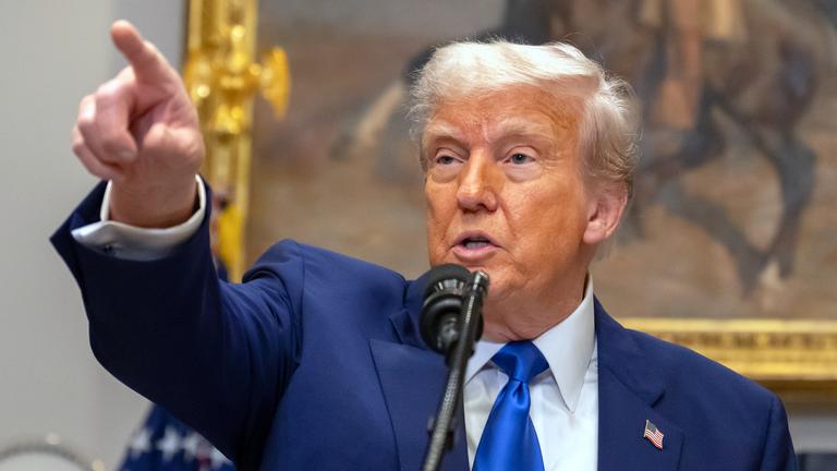 Donald Trump im Weißen Haus.