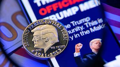 $Trump Donald Trump Meme-Coin (Illustration)