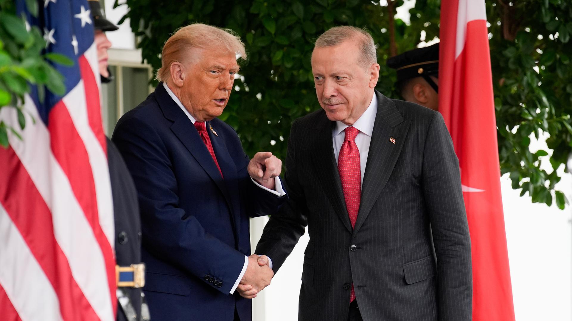 Donald Trump und Recep Tayyip Erdogan
