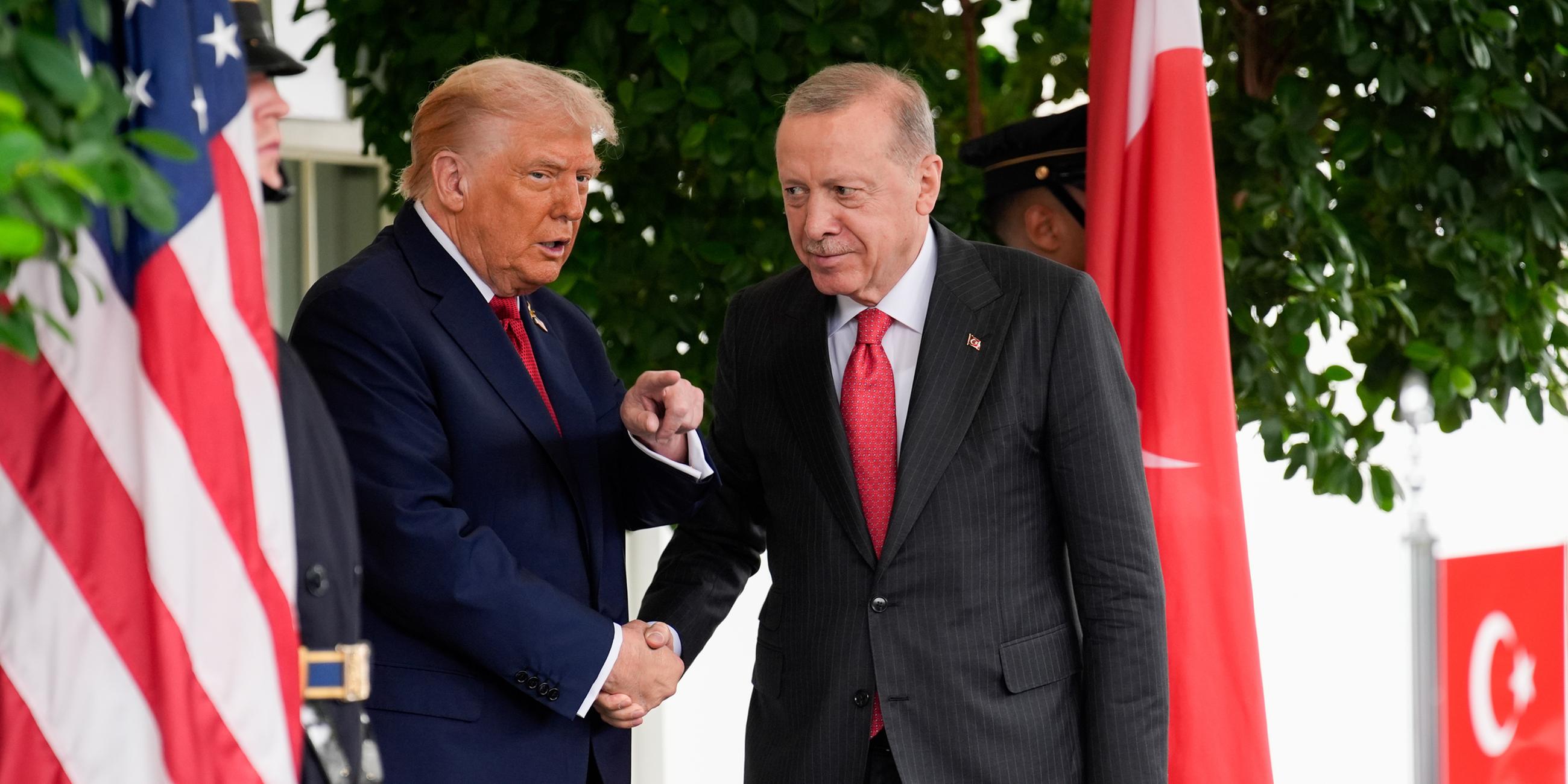 Donald Trump und Recep Tayyip Erdogan