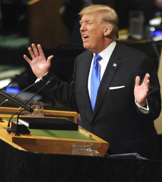 Donald Trump am 19.09.2017 in New York