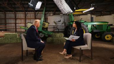 "Ich habe genug": Wütender Trump bricht Interview 