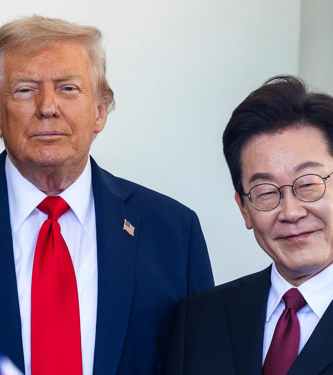 Donald Trump und Lee Jae-myung