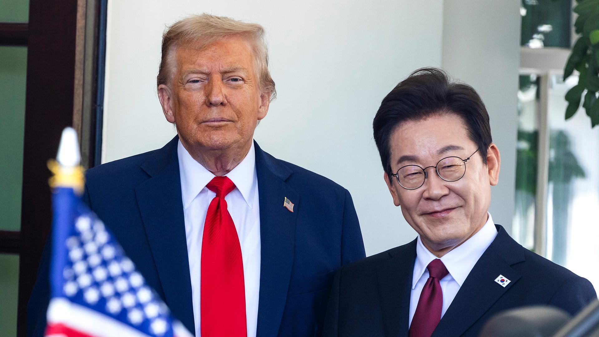 Donald Trump und Lee Jae-myung