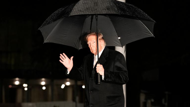 Donald Trump kehrt von der UN-Generalversammlung nach Washington zurück