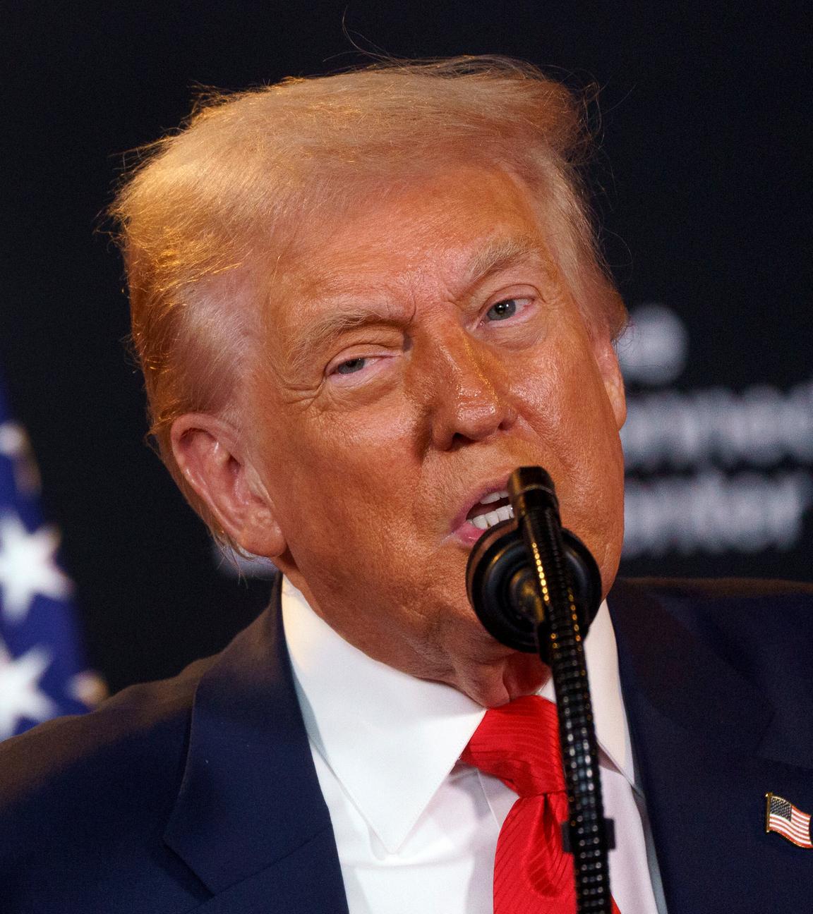 US-Präsident Donald Trump nimmt am 13. August 2025 an einer Veranstaltung im John F. Kennedy Center for the Performing Arts in Washington, DC, USA teil.