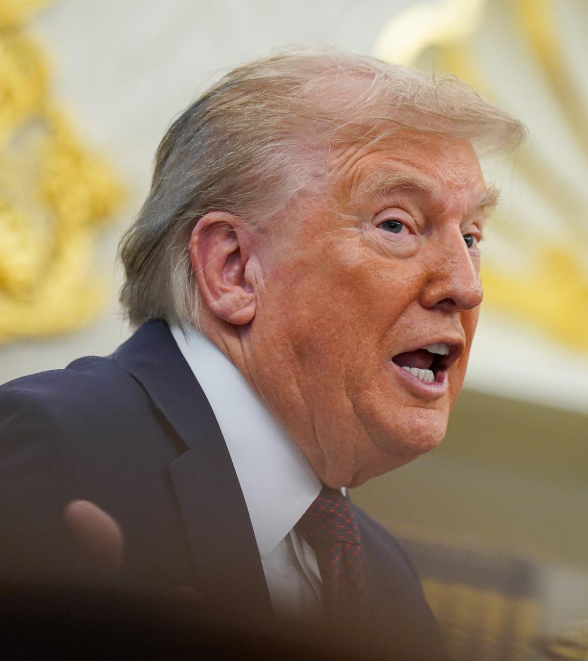 Donald Trump im Oval Office