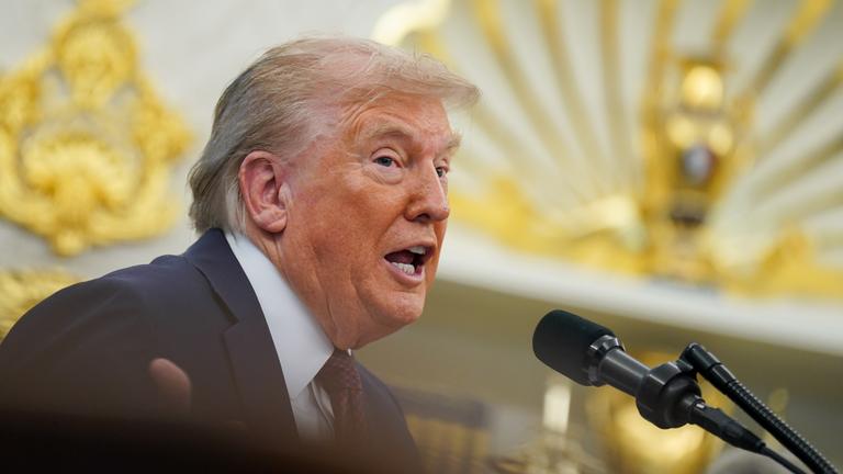 Donald Trump im Oval Office