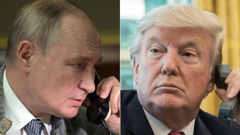 Donald Trump Und Wladimir Putin