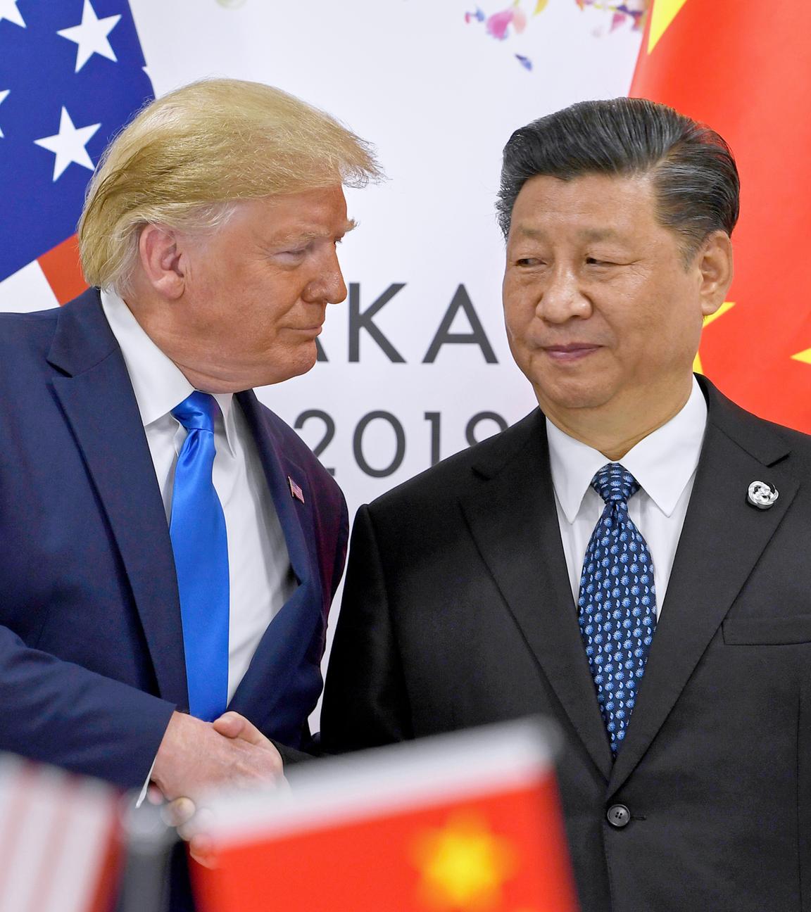 US-Präsident Donald Trump und Chinas Präsident Xi Jinping, Archivbild