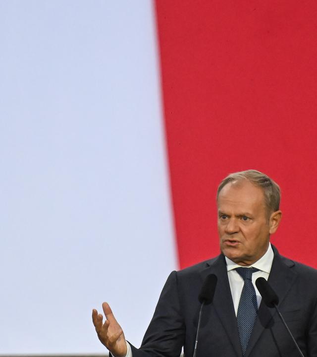 Polens Regierungschef Donald Tusk, aufgenommen am 01.09.2025
